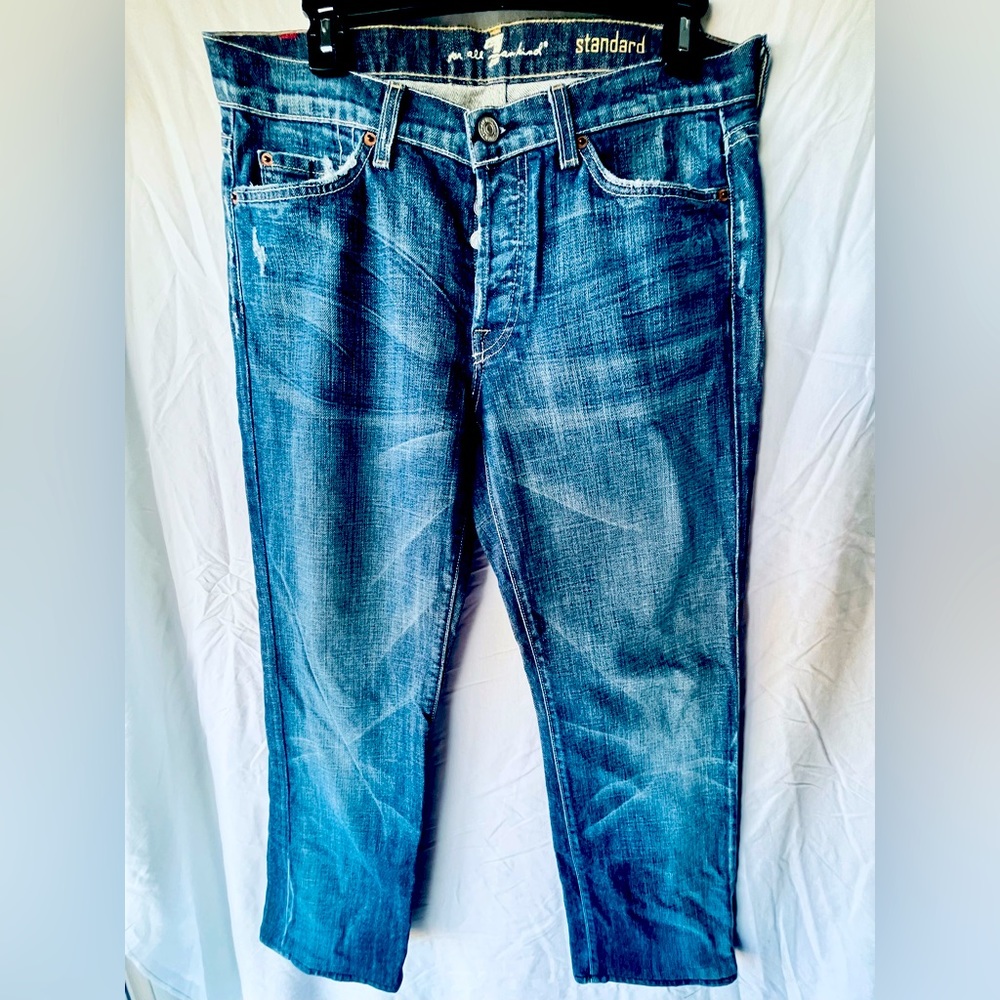 7 For All Mankind Button up Standard 32 X 29